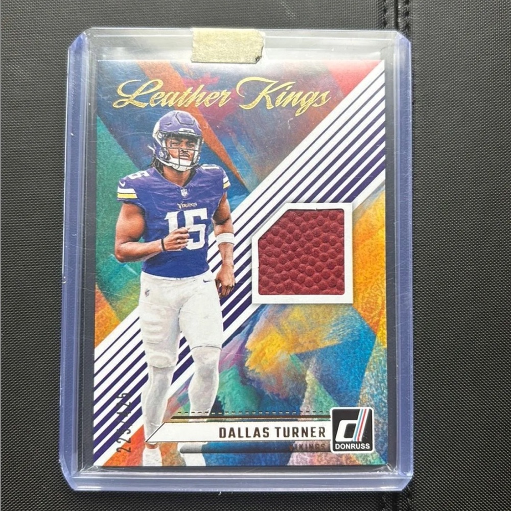 Donruss Leather Kings, Dallas Turner Football Patch, /425
